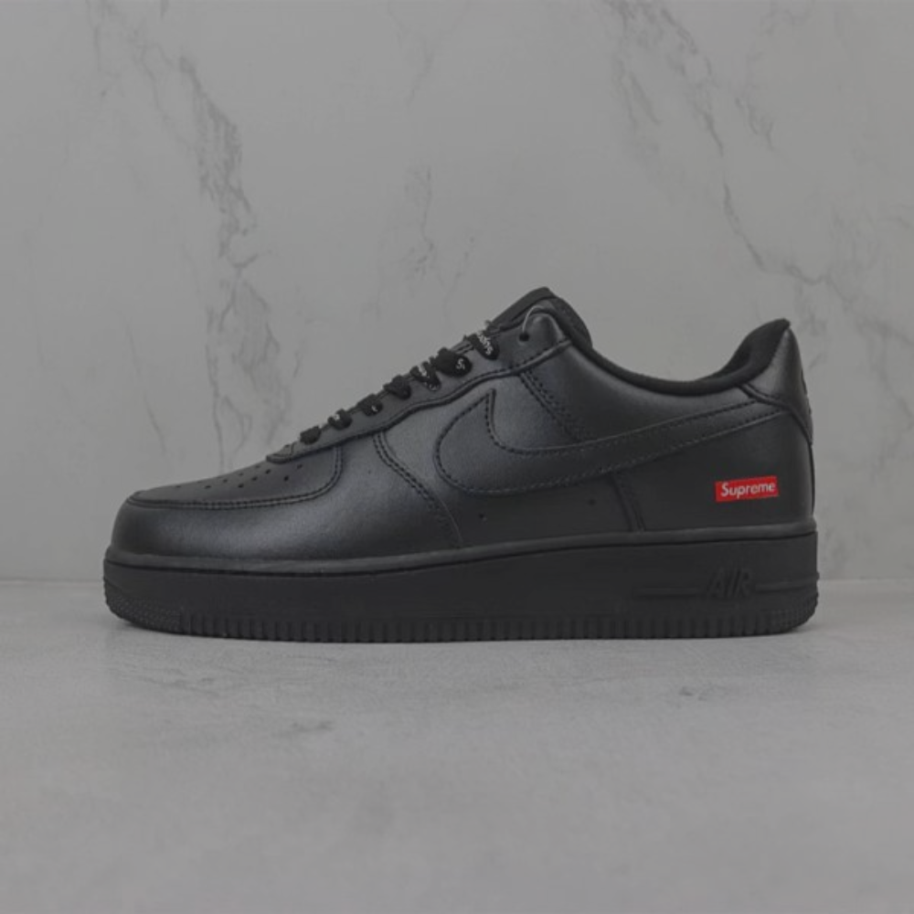 Air Force 1 x Supreme 'Box Logo - Black'