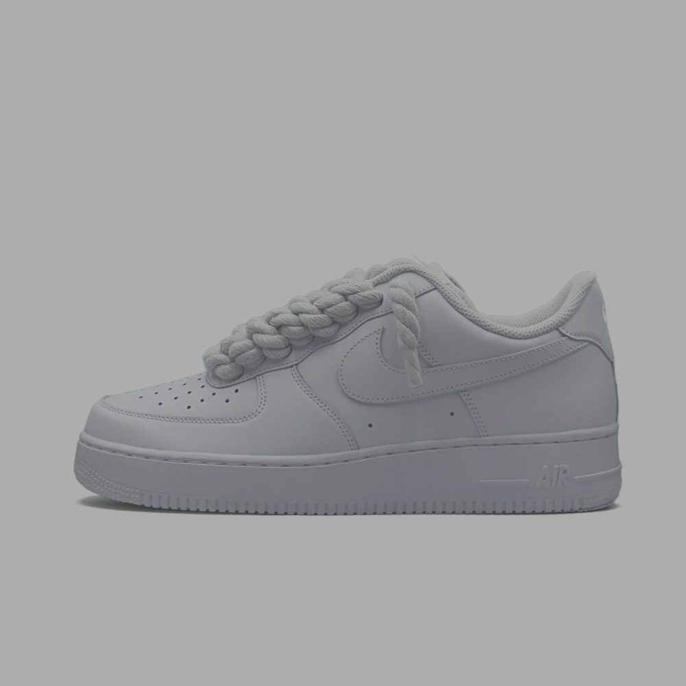 Nike Air Force 1 White 'Rope Laces'