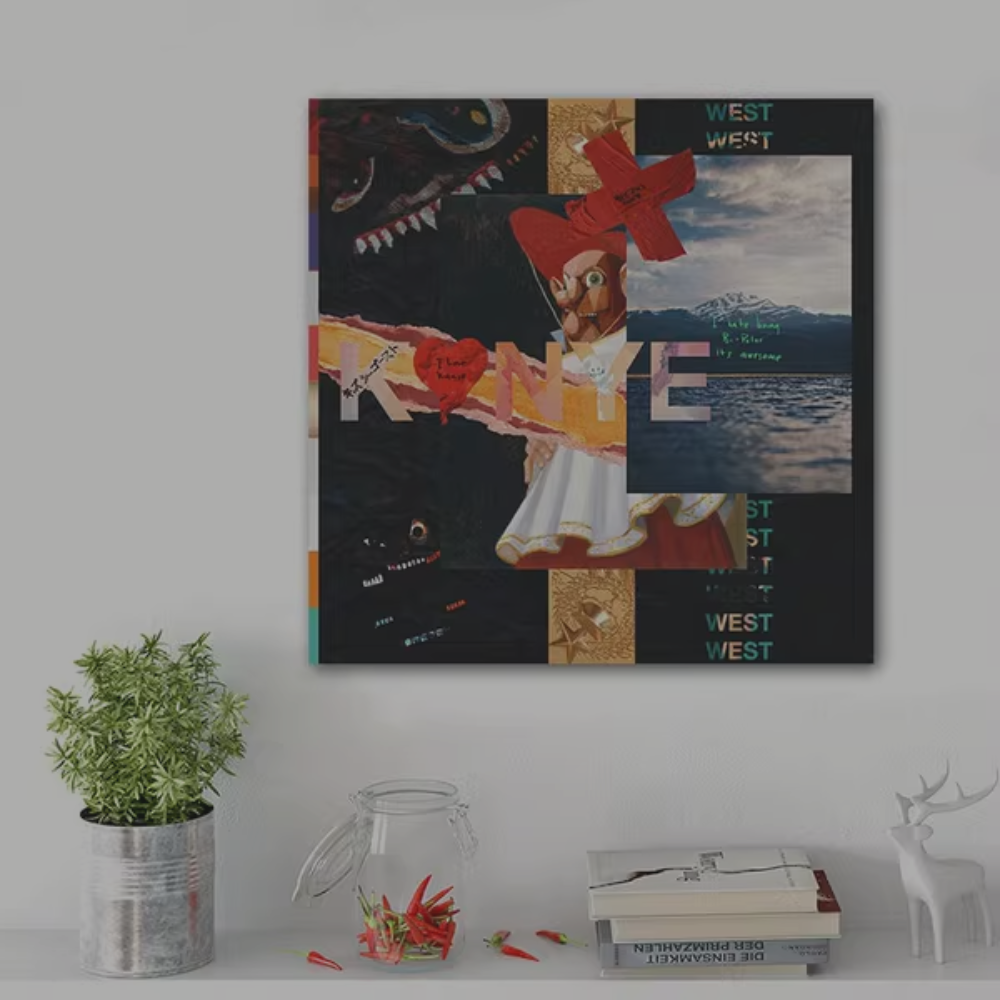 Kanye West Artwork 'Monsters In The Dark'