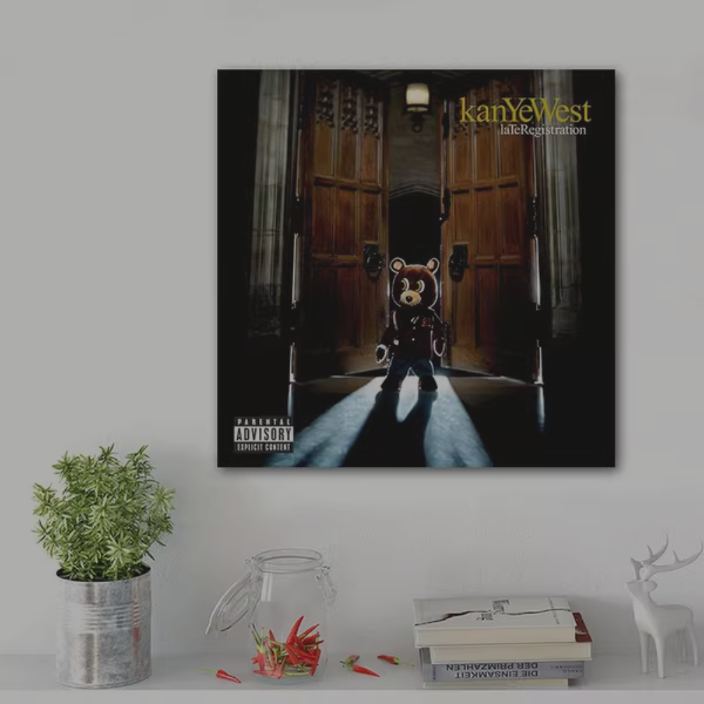 Kanye West Album Cover 'Late Registration'