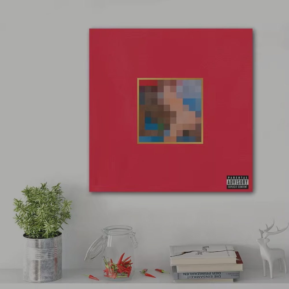 Kanye West Album Cover 'My Beautiful Dark Twisted Fantasy'