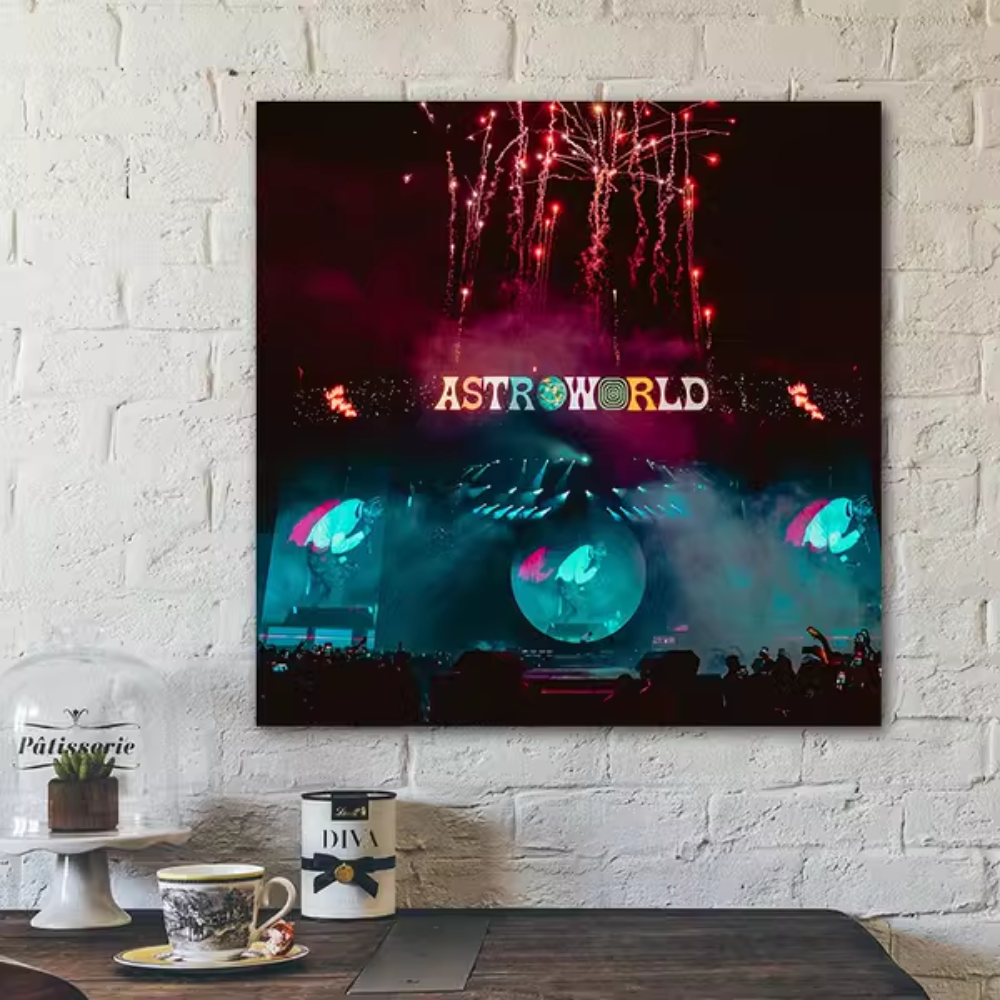Travis Scott Artwork 'Astroworld' 1