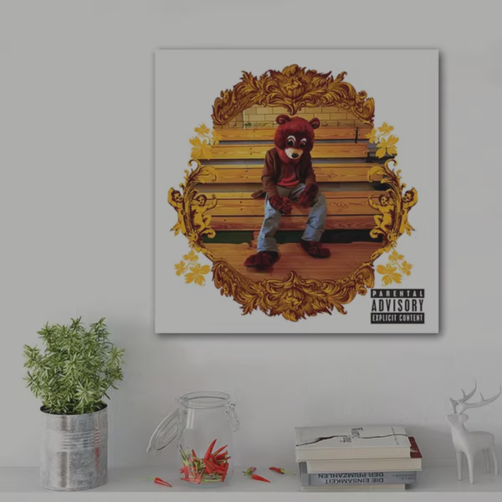 Kanye West Album Cover 'The College Dropout'