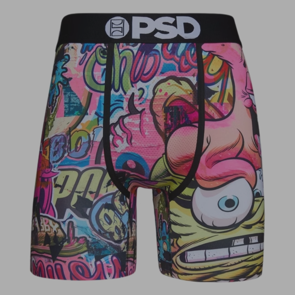 PSD Underwear Alien SpongeBob and Patrick