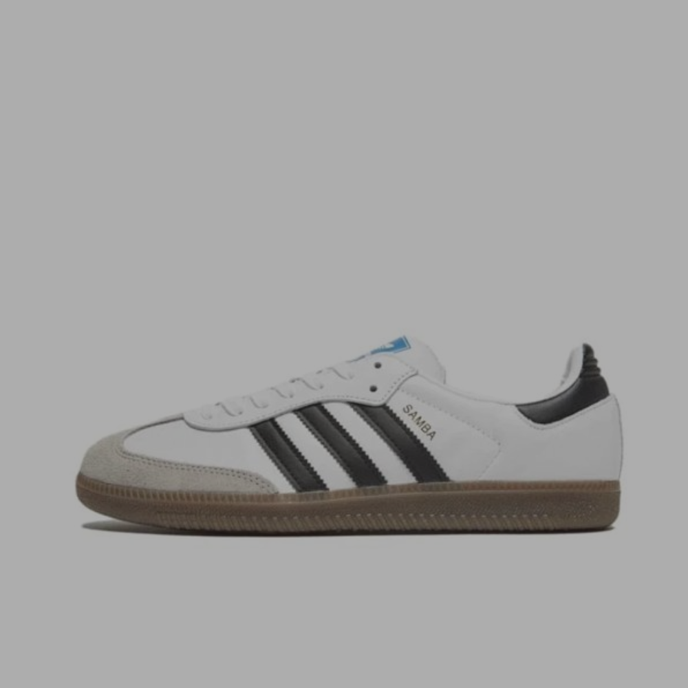 Adidas Samba 'White- Black Stripes'