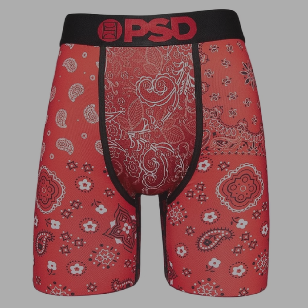 PSD Underwear Bandana Print 'Red'