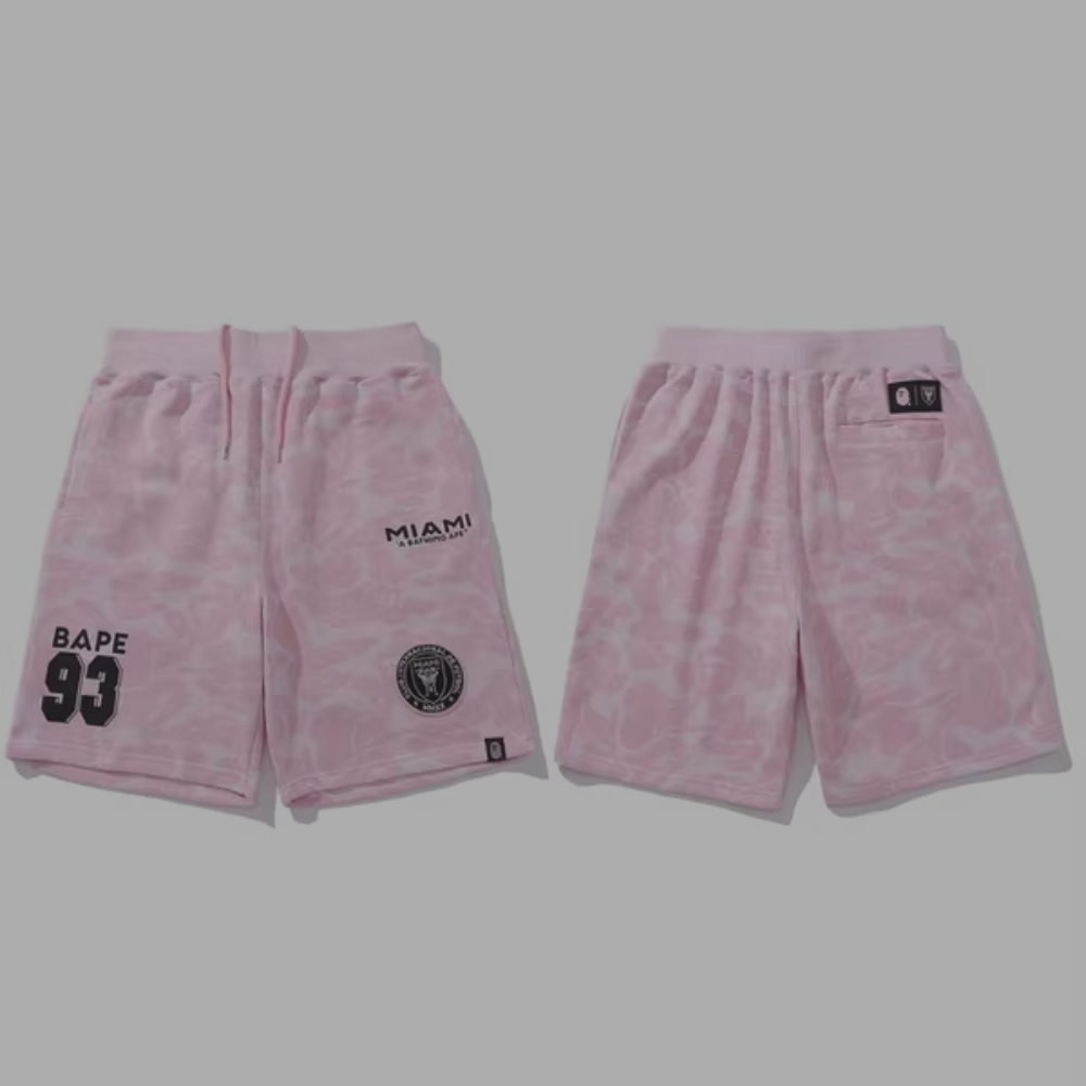 Bape Shorts 'Inter Miami' Pink