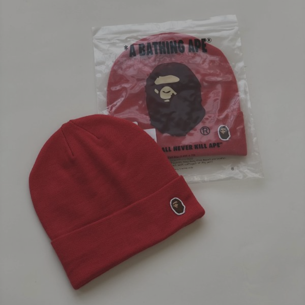 Bape Beanie 'Red'