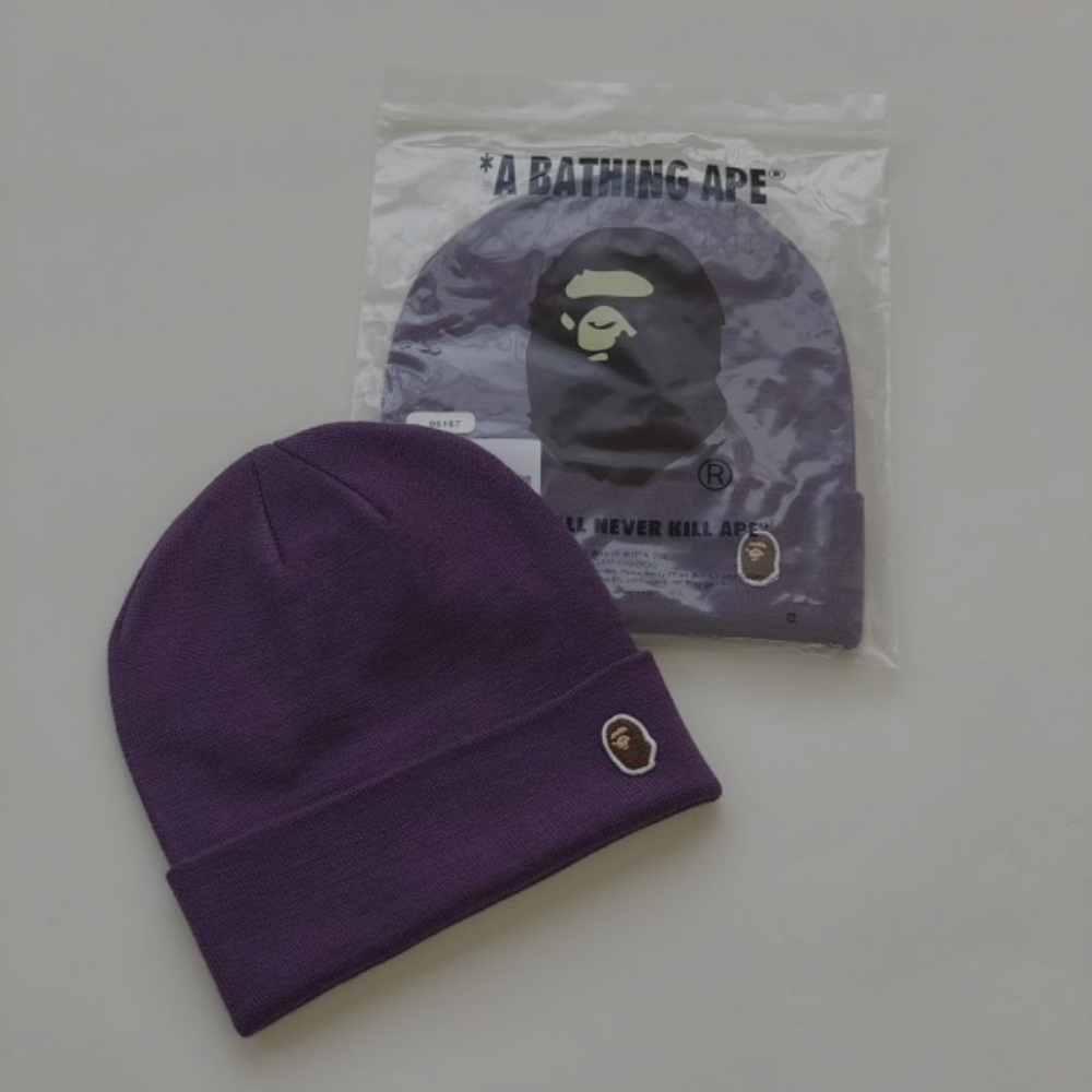 Bape Beanie 'Purple'