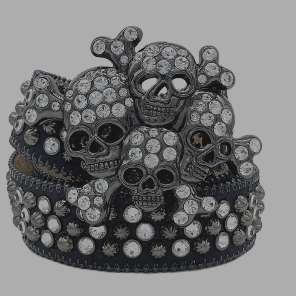 BB Belt 'Silver Charms'