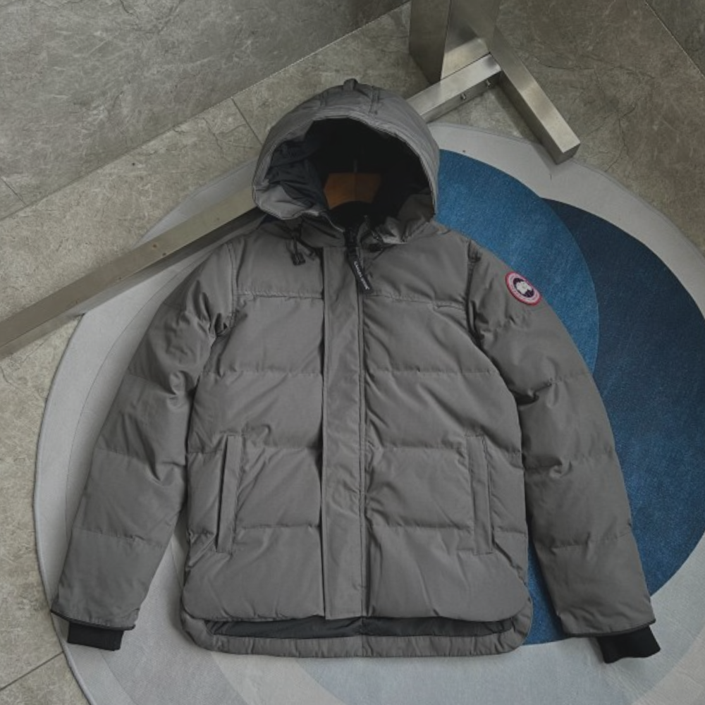 Canada Goose Puffer Jacket Hoodie 'Grey'