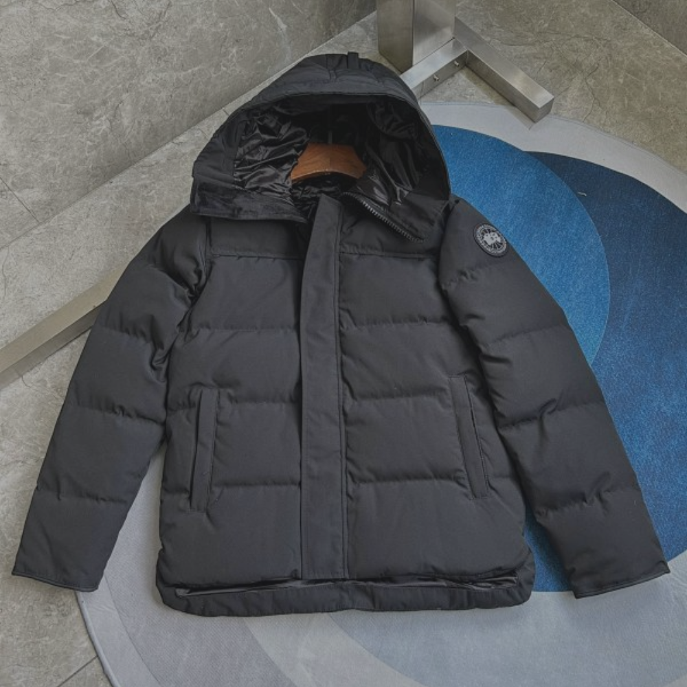 Canada Goose Puffer Jacket Hoodie 'Black'