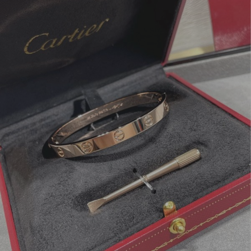 Cartier Rose Gold Bracelet