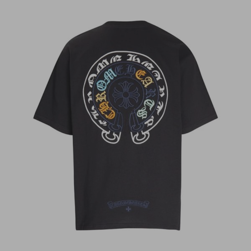 Chrome Hearts Shirt 'Double Circle Scroll' Black