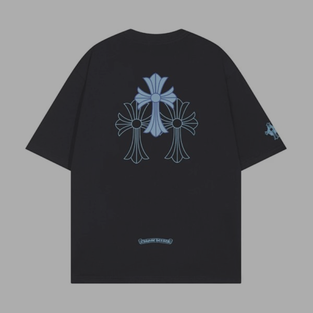 Chrome Hearts Shirt 'Triple Cross' Black