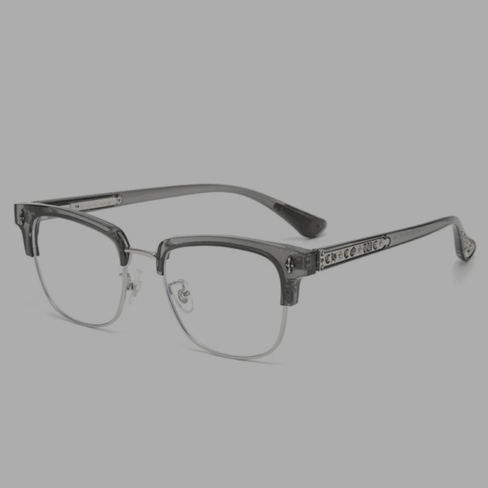 Chrome Hearts Glasses 'Silver Temples'