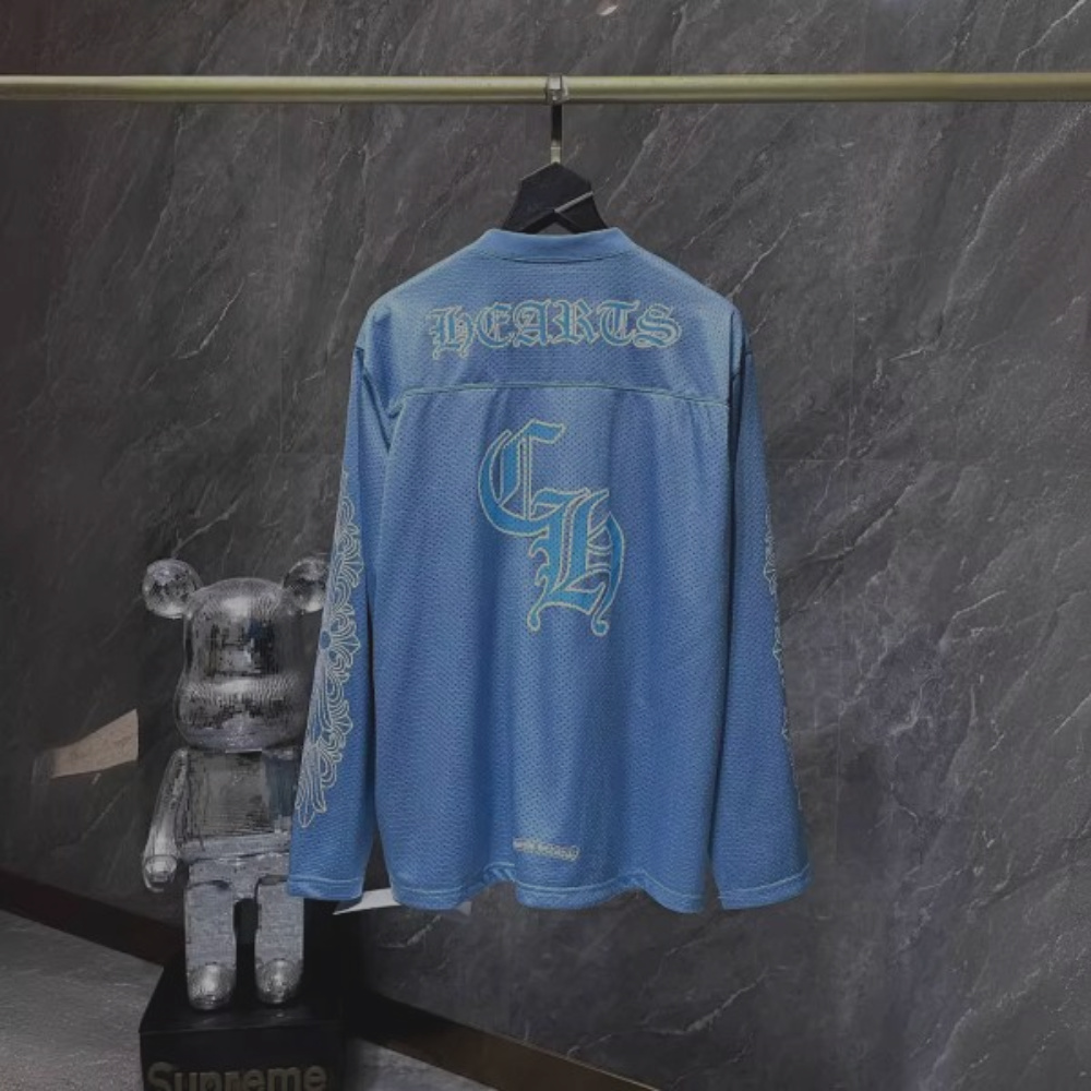 Chrome Hearts Mesh Jersey 'Blue'