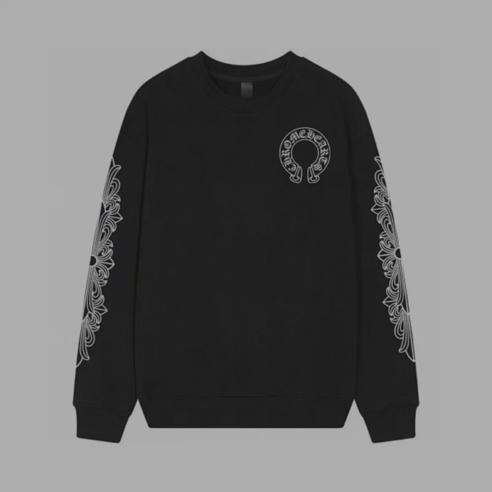 Chrome Hearts Long Sleeve 'Horseshoe' Black