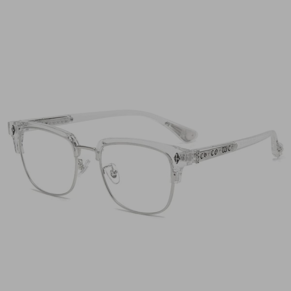 Chrome Hearts Glasses 'Transparent Temples'