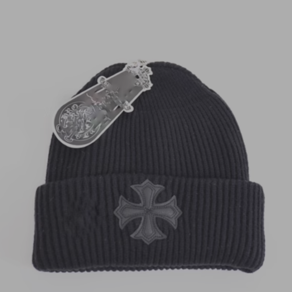 Chrome Hearts Beanie 'Clover' Black