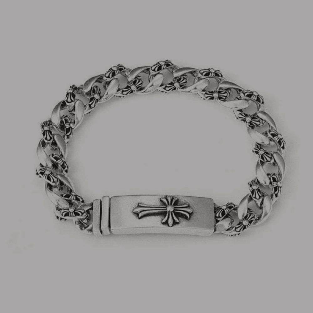 Chrome Hearts Bracelet 'Cross of Lorraine'