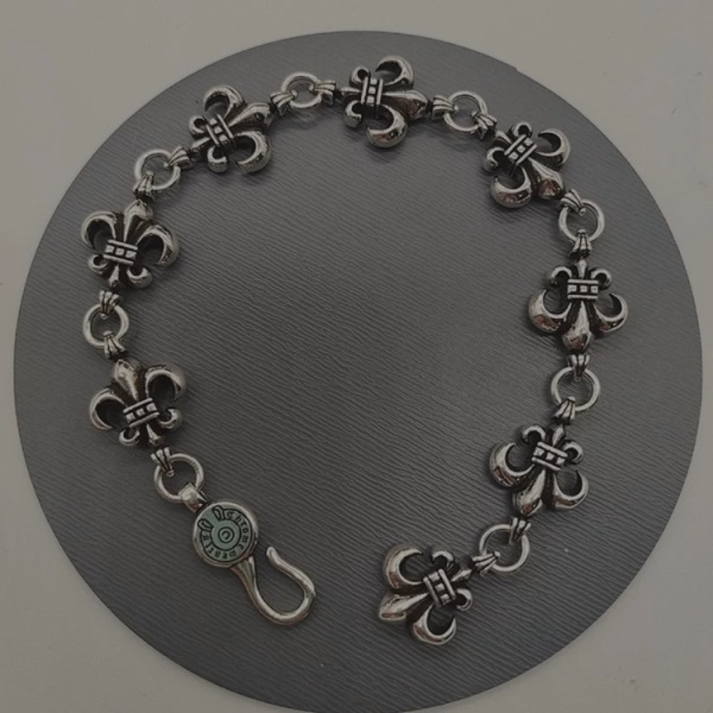 Chrome Hearts Bracelet 'Fleur-De-Lis'