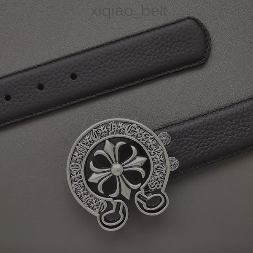 Chrome Hearts Belt 'Wreath & Cross' Buckle
