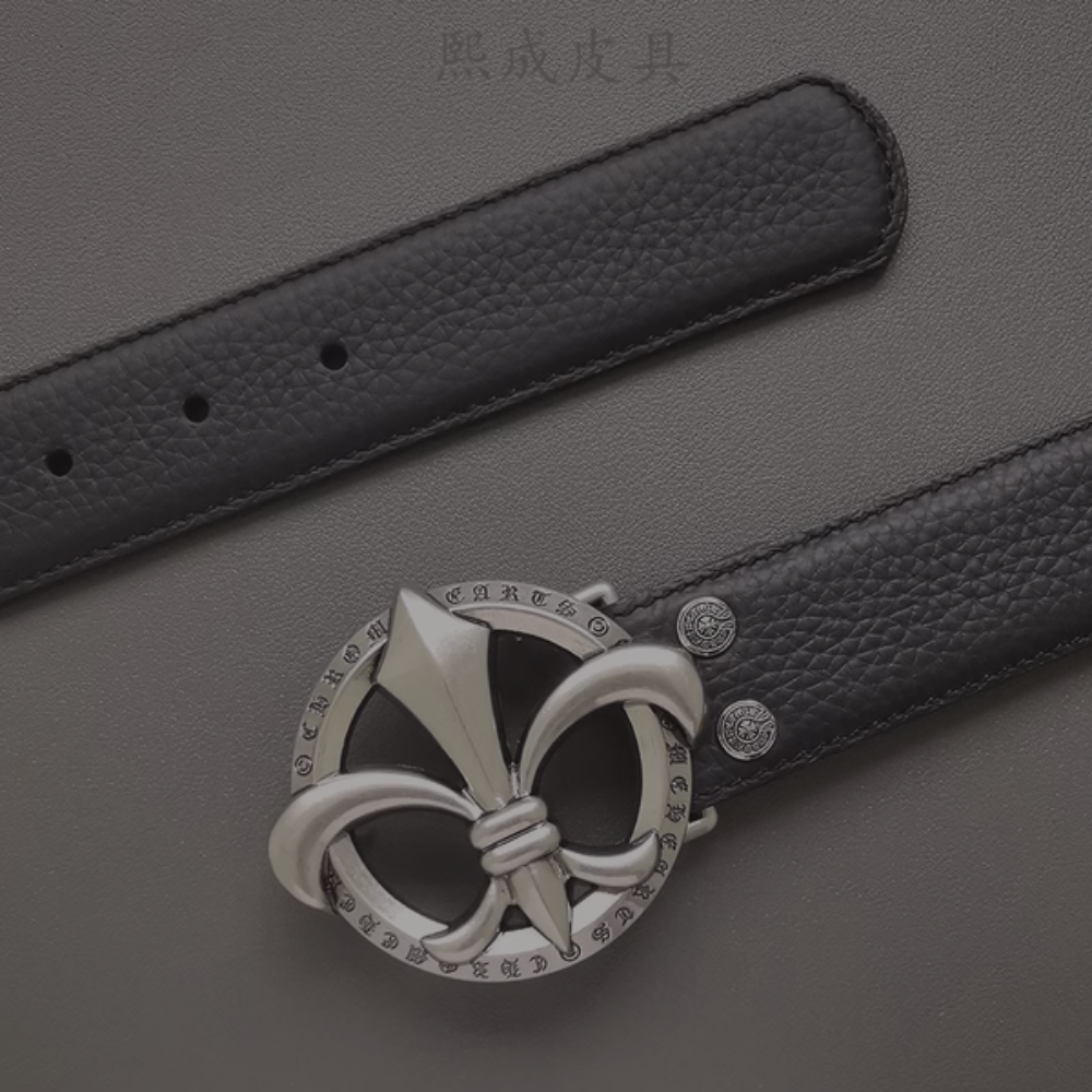 Chrome Hearts Belt 'Fleur-De-Lis' Buckle
