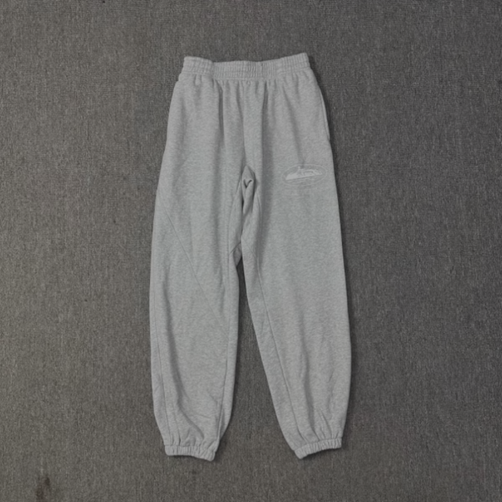 Corteiz Sweatpants 'Side Logo' Grey