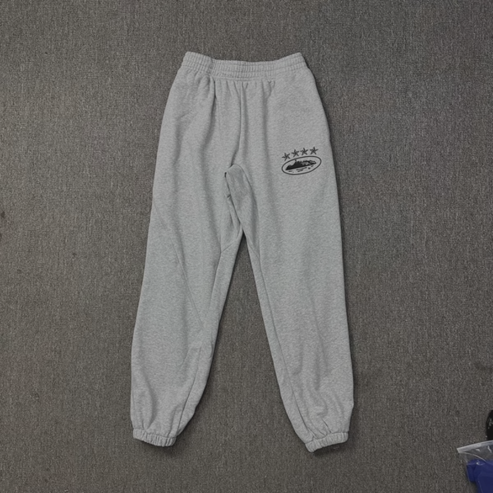 Corteiz Sweatpants '4Star' Grey