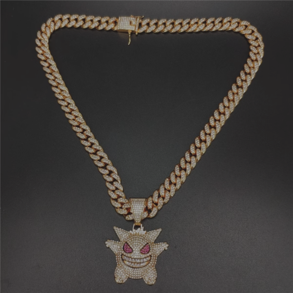 Gengar Cuban Link Chain 'Gold'