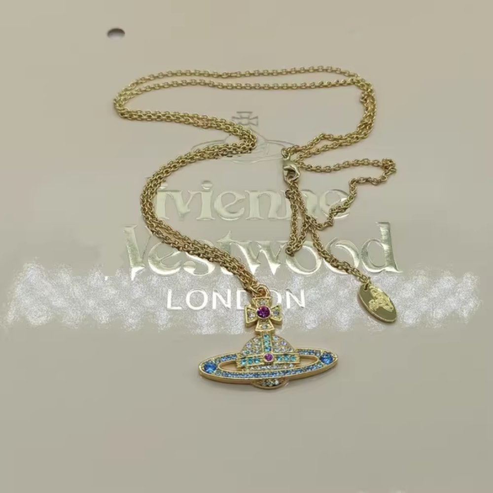 Vivienne Westwood Saturn Necklace 'Gold'