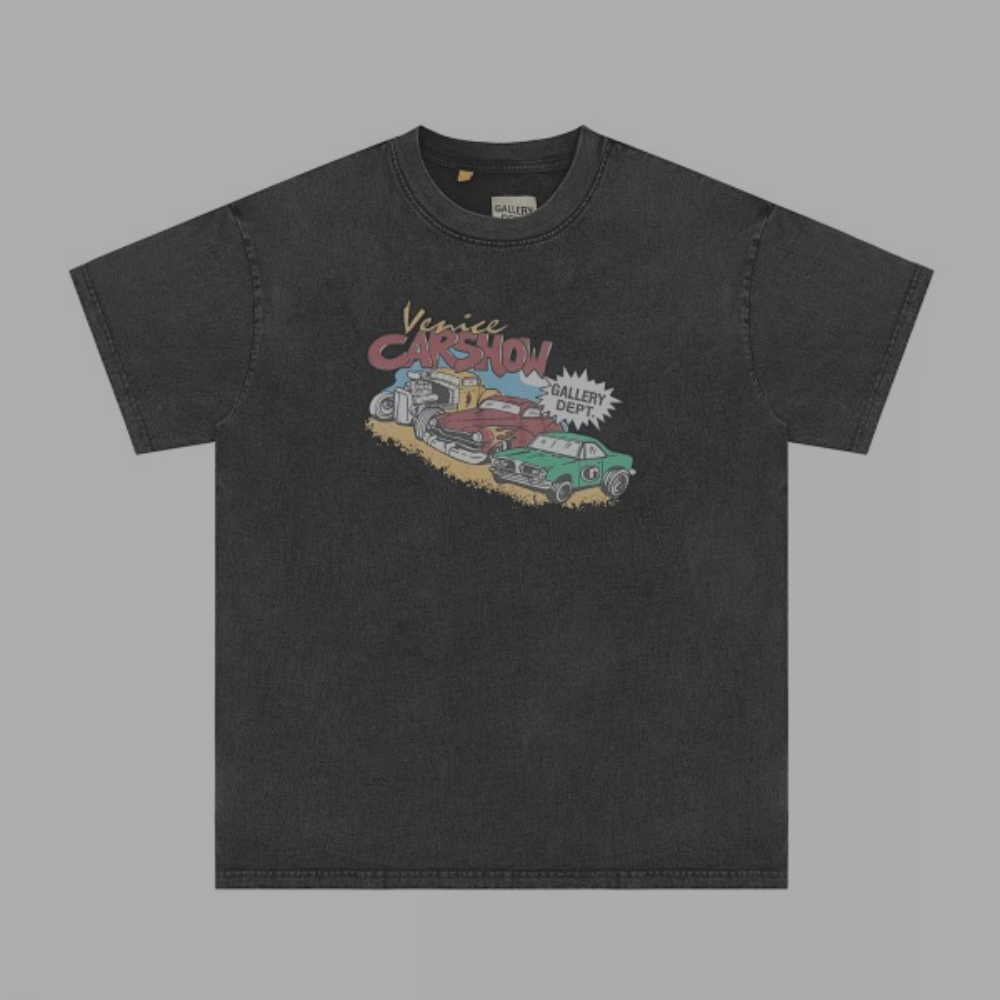 Gallery Dept. T-Shirt 'Venice Car Show' Black