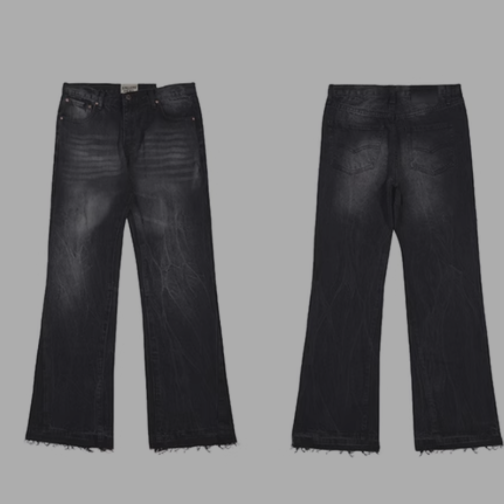 Gallery Dept. Flared Jeans 'Faded Black'