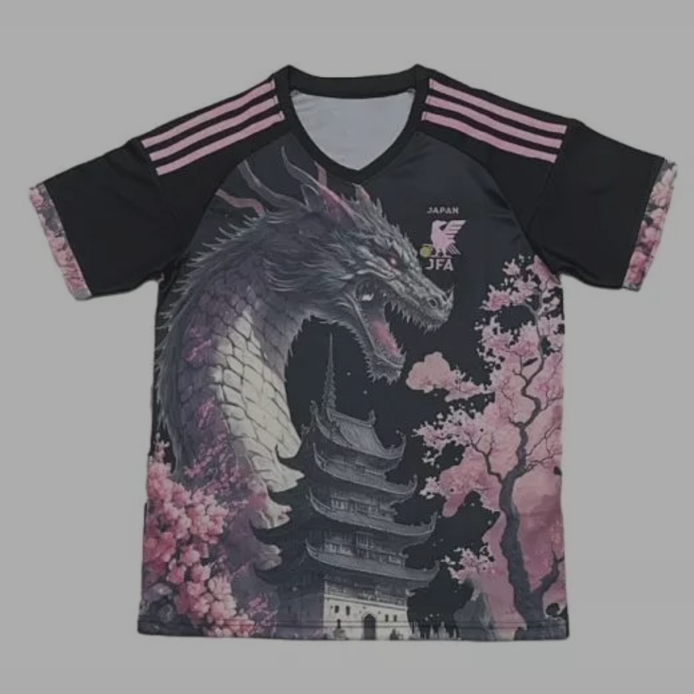 Japan National Soccer Jersey 'Cherry Blossom Dragon'