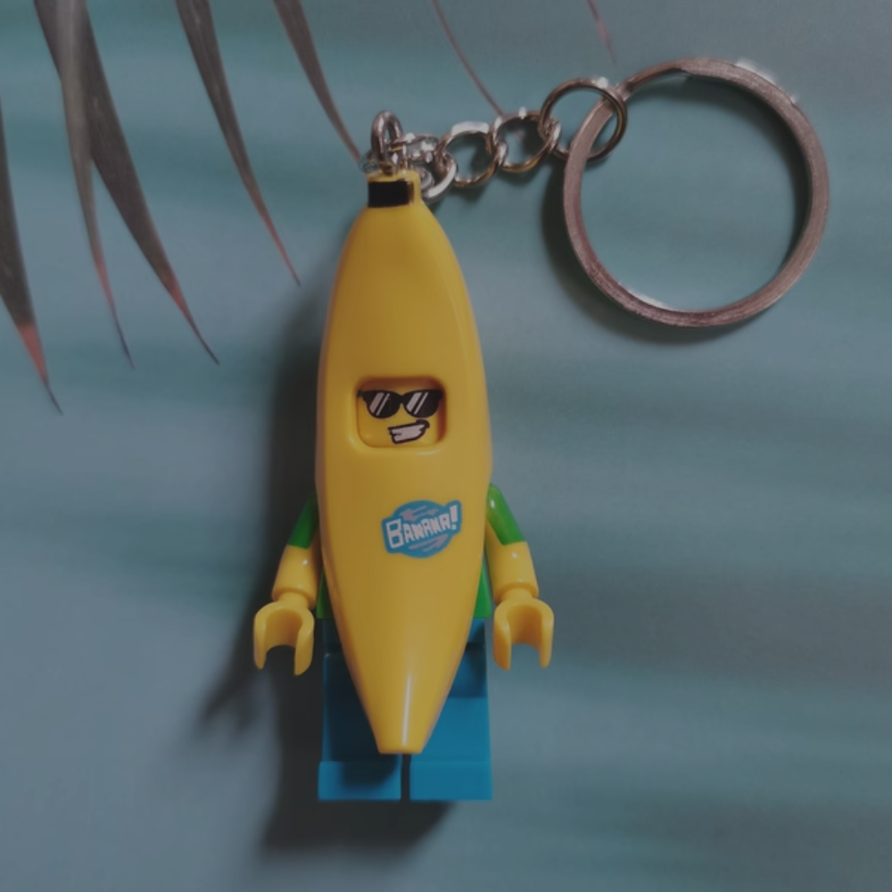 Keyring 'Banana Man'