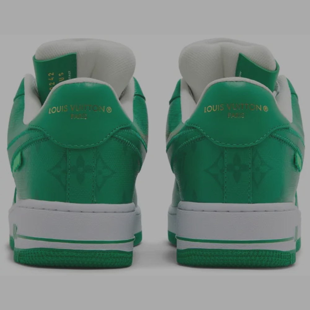Louis Vuitton x Air Force 1 Low 'White Gym Green'