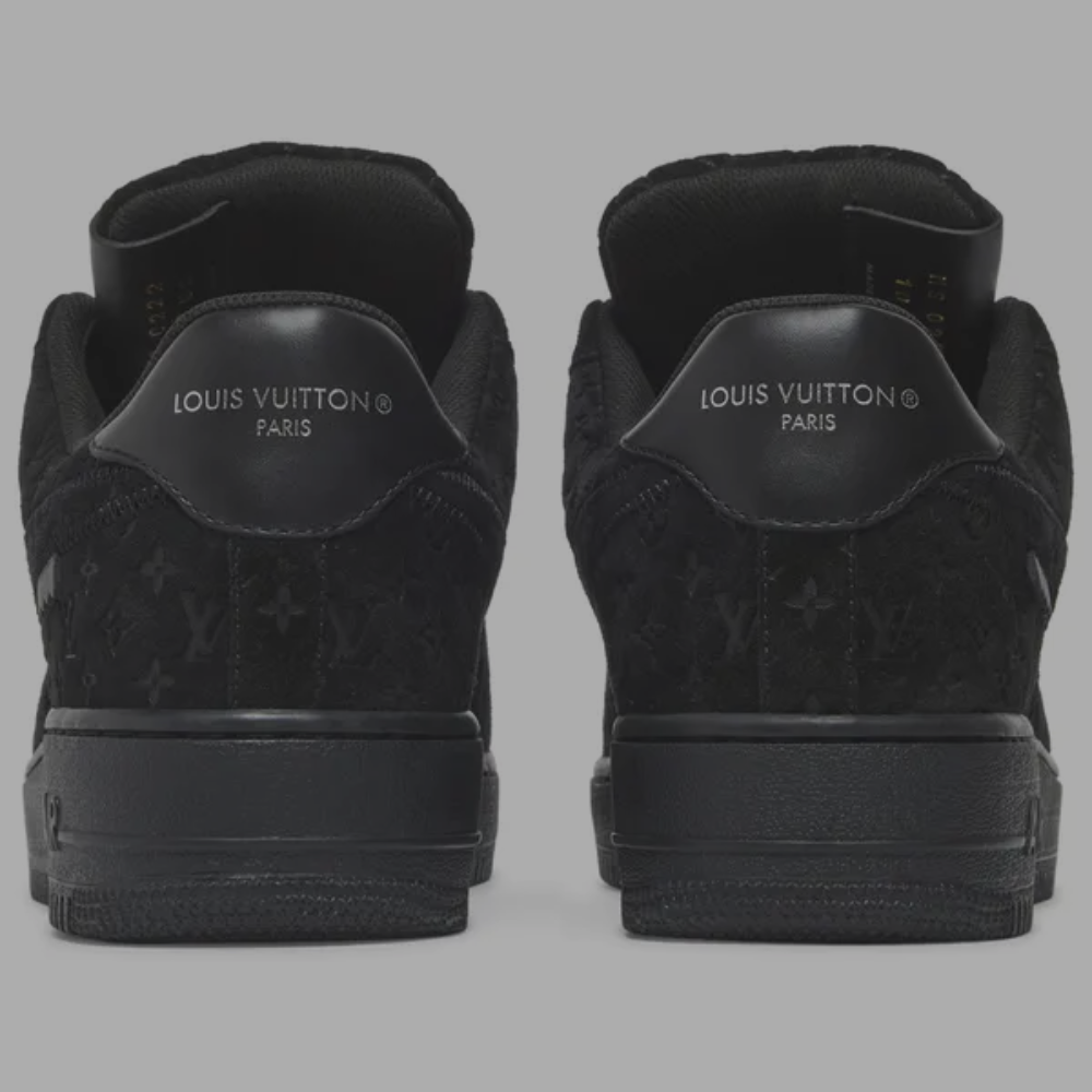 Louis Vuitton x Air Force 1 Low 'Triple Black'