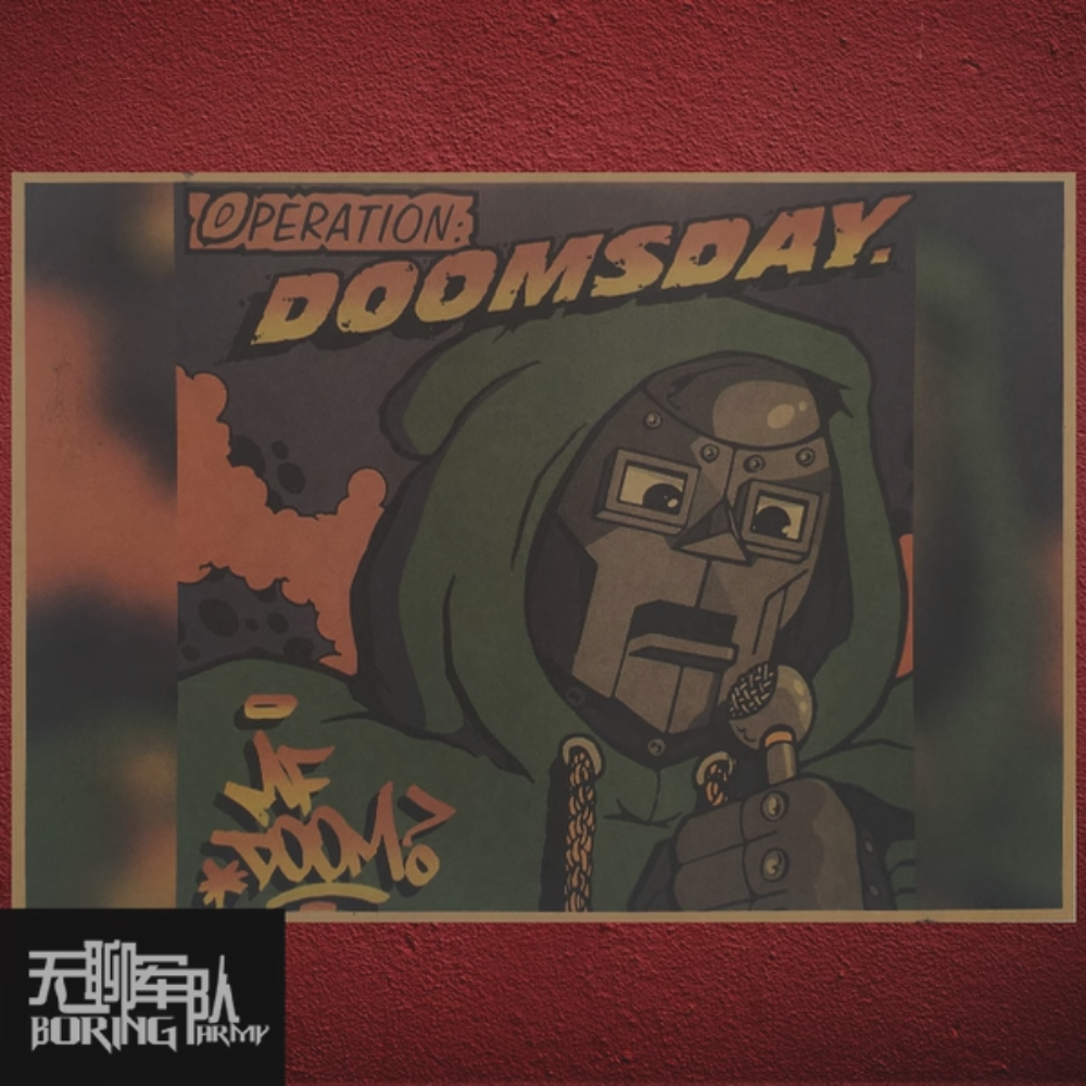 MF DOOM Poster 'Operation Doomsday'
