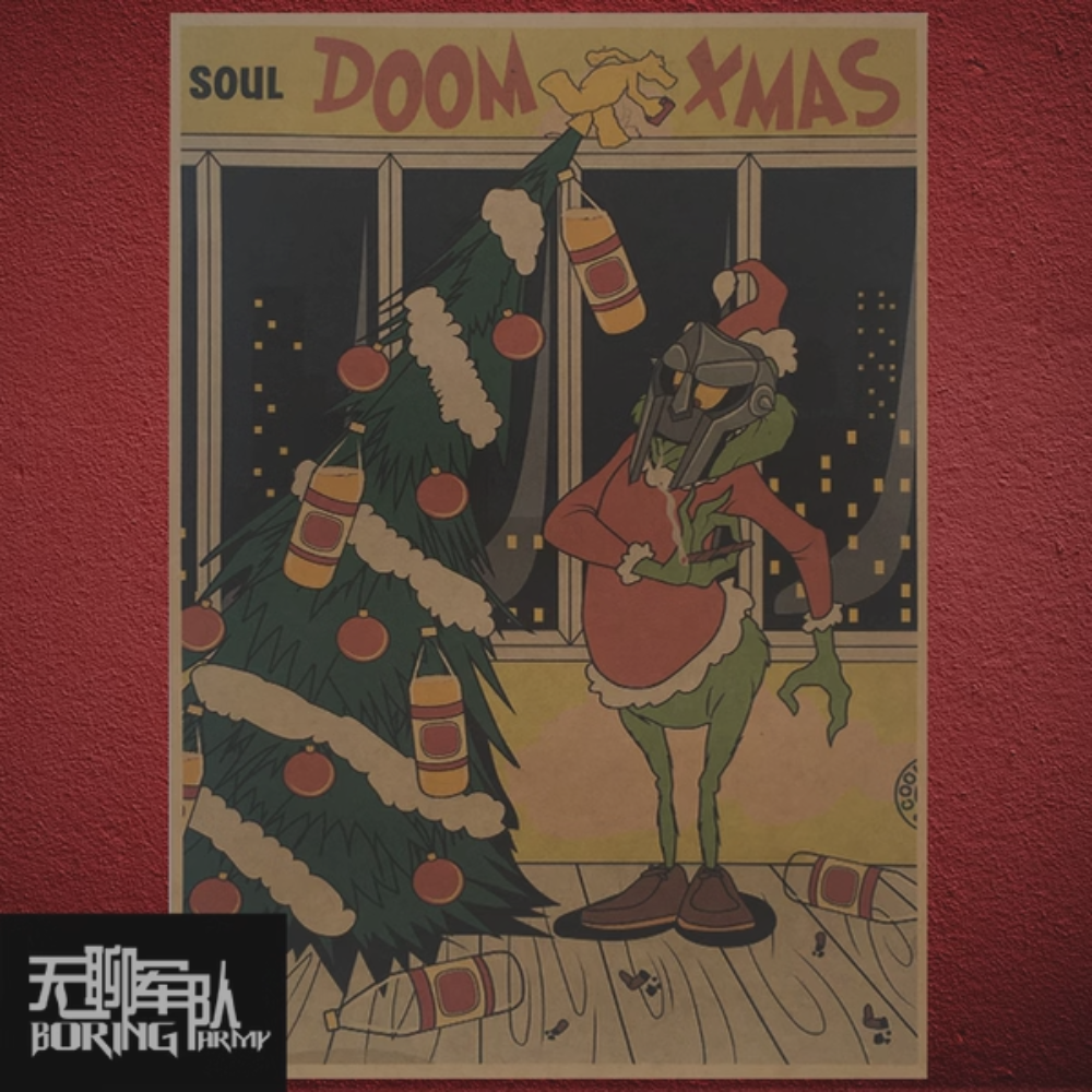 MF DOOM Poster 'Doom Xmas'