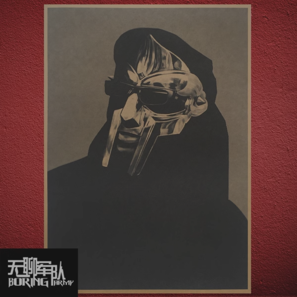 MF DOOM Poster 'Masked Man'