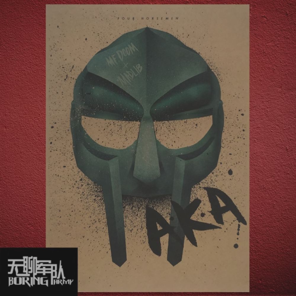 MF DOOM Poster 'AKA'