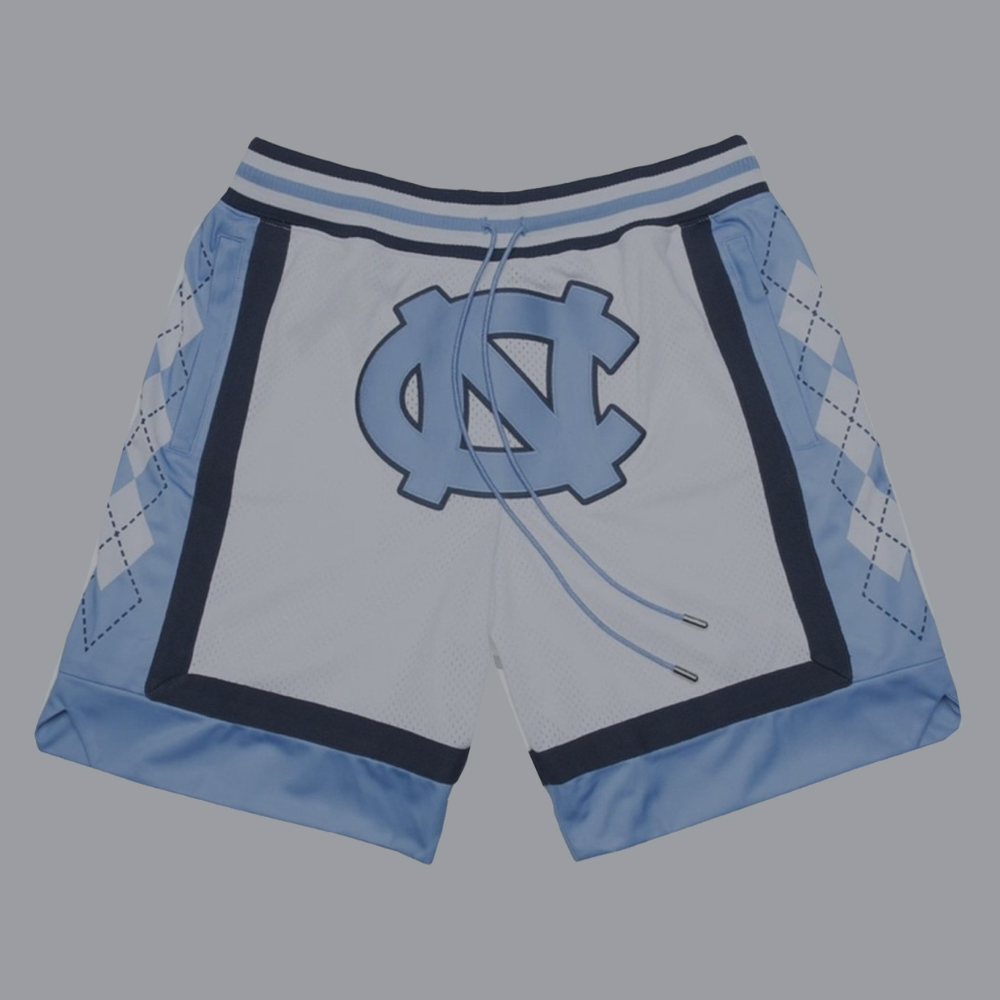 North Carolina NCAA Shorts 'White'
