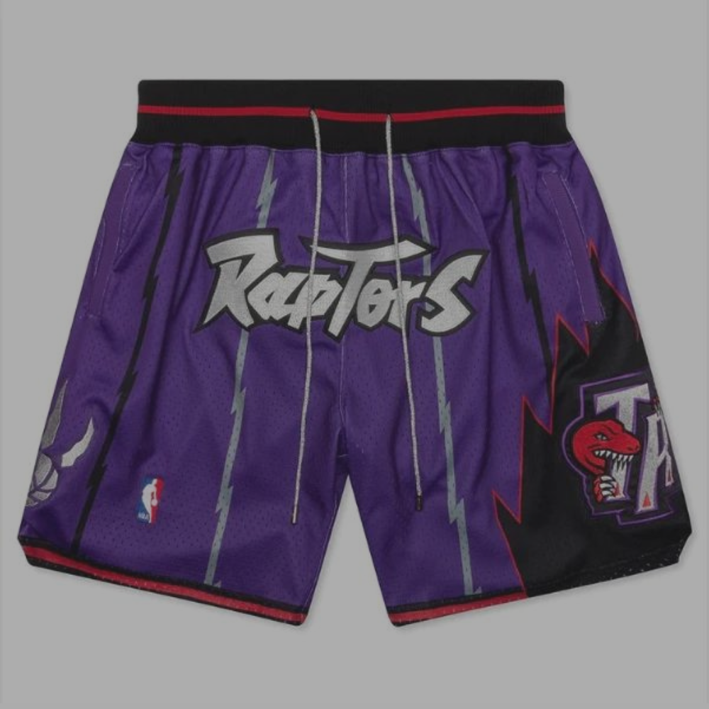 Retro Toronto Raptors NBA Shorts