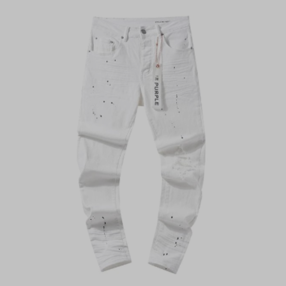 Purple Jeans 'White'