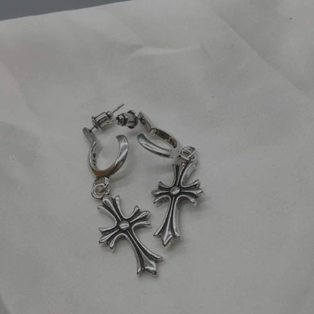 Chrome Hearts Chrome Earrings 2