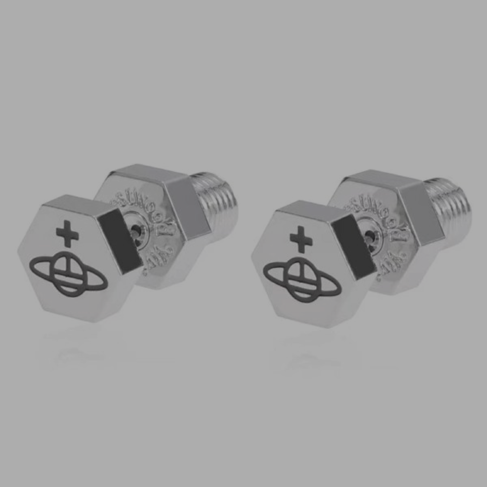 Vivienne Westwood Screw Earrings 'Silver'