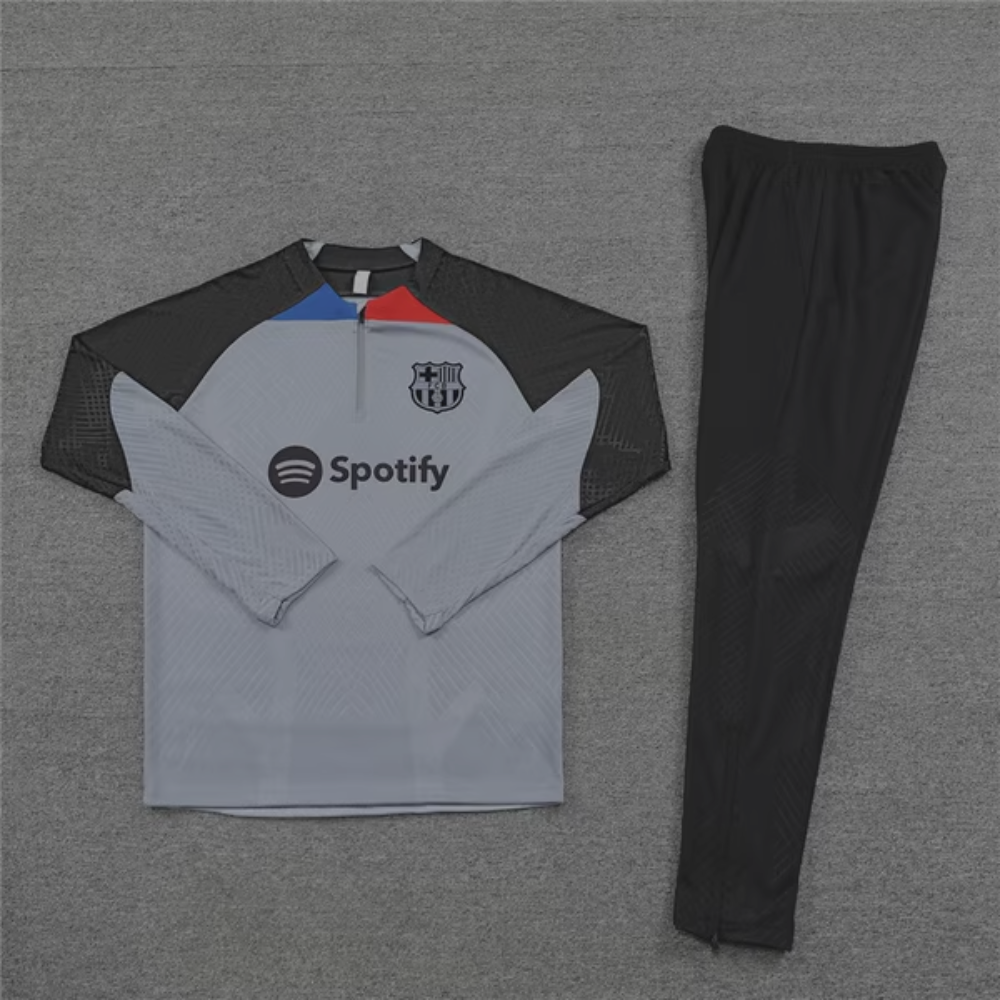 Barcelona Tracksuit 'White & Black'