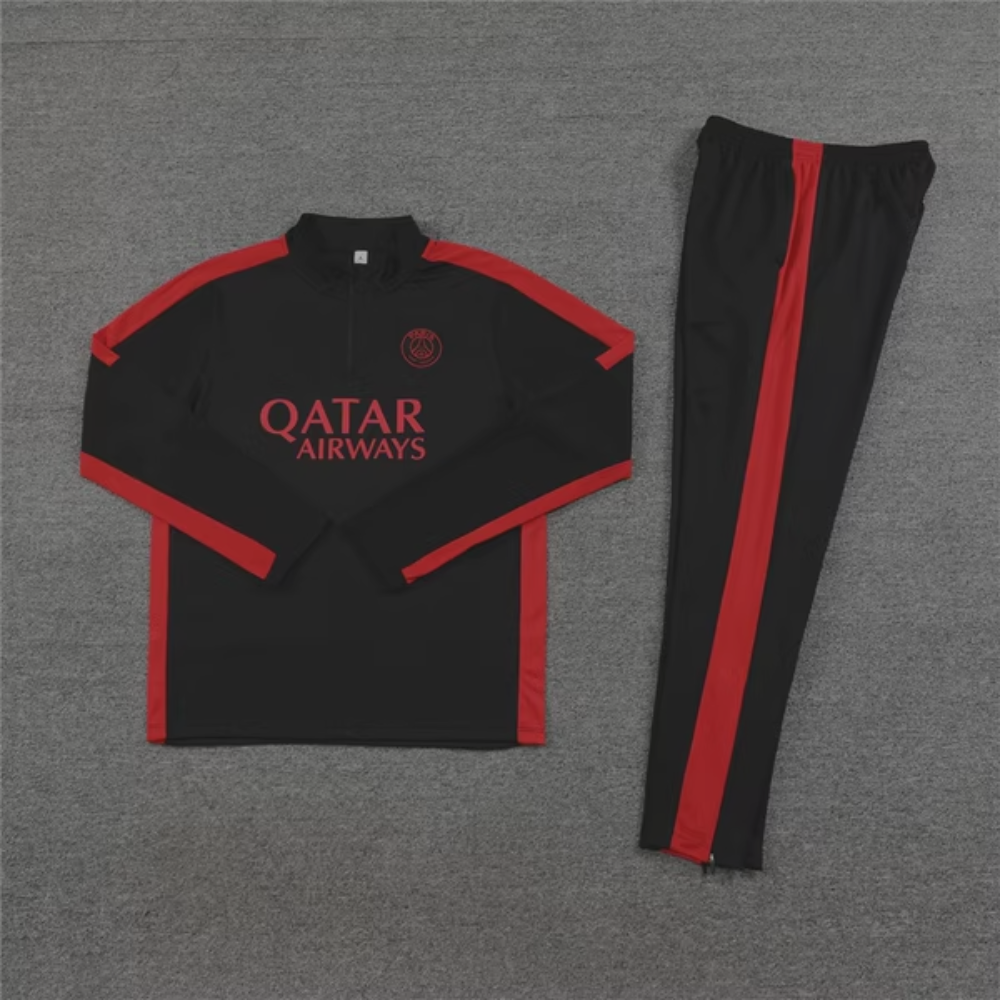 PSG Tracksuit 'Black & Red'