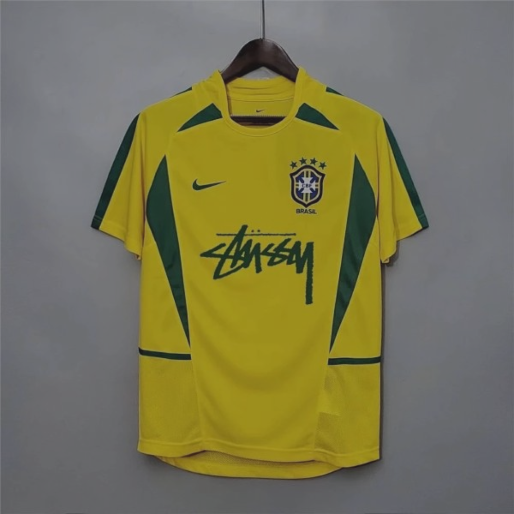 Stussy x Brazil Soccer Jersey 'Green'